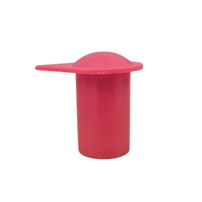 19MM RED LONG REACH WHEEL NUT INDICATOR COVERS (PKT 100)