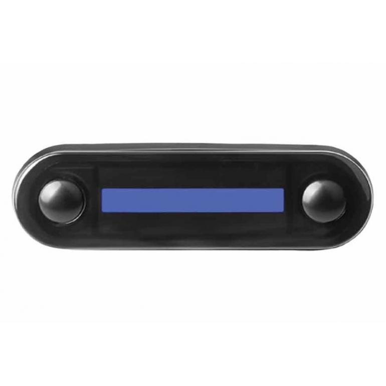LED BLUE SMOKED MARKER LAMP 3.0M CABLE