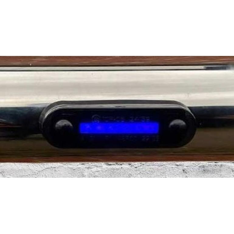 LED BLUE SMOKED MARKER LAMP 3.0M CABLE