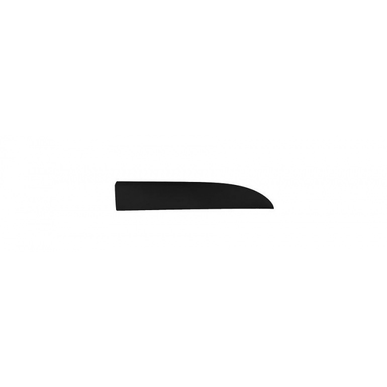 BLACK FRONT DOOR SIDE MOULDING PANEL DRIVERS SIDE RH
