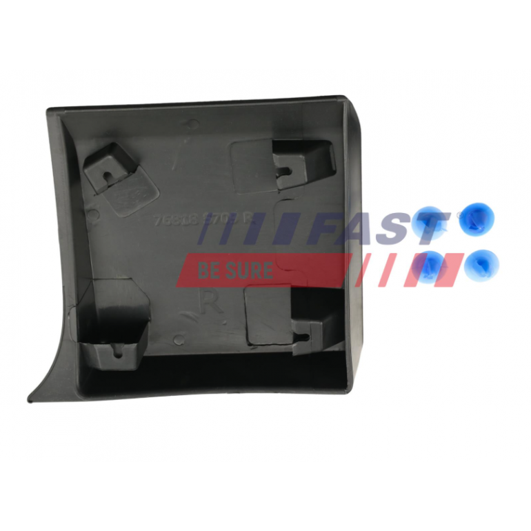 BLACK 'B PILLAR' SIDE MOULDING PANEL DRIVERS SIDE RH