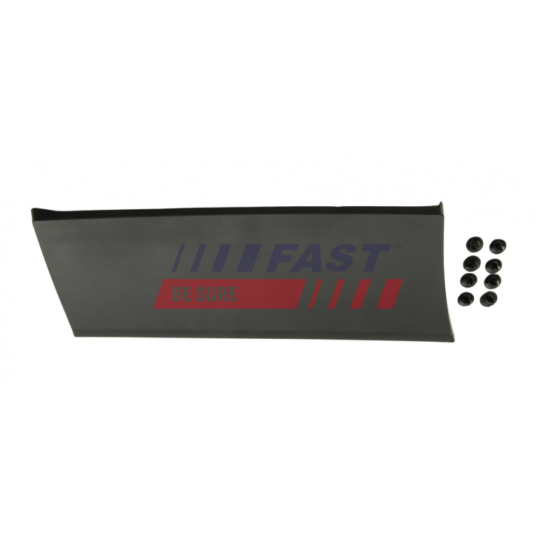 BLACK REAR SIDE MOULDING PANEL DRIVERS SIDE RH