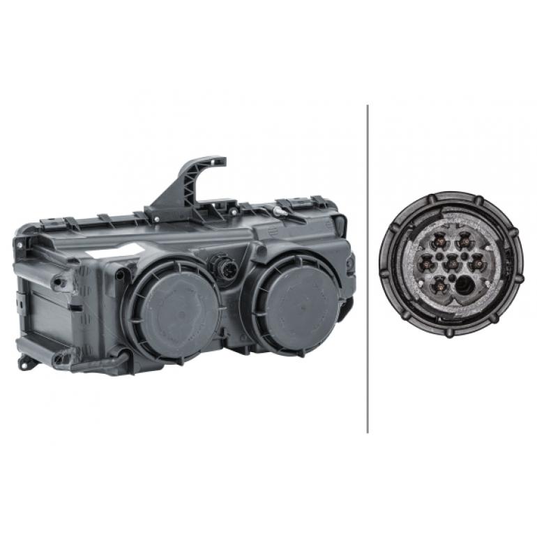 ELECTRIC ADJUST HEADLAMP DRIVER SIDE RH