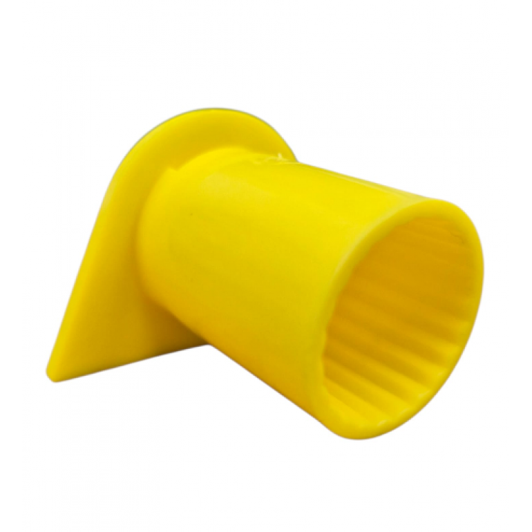 21MM YELLOW LONG REACH WHEEL NUT INDICATOR COVERS (PKT 50)