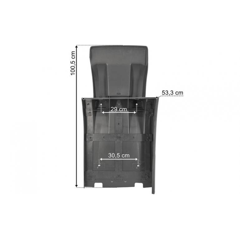 REAR CAB DROPWING PASSENGER SIDE LH