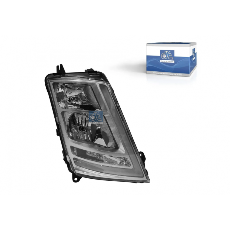 HALOGEN ELECTRIC ADJUST HEADLAMP WITH DRL DRIVER SIDE RH