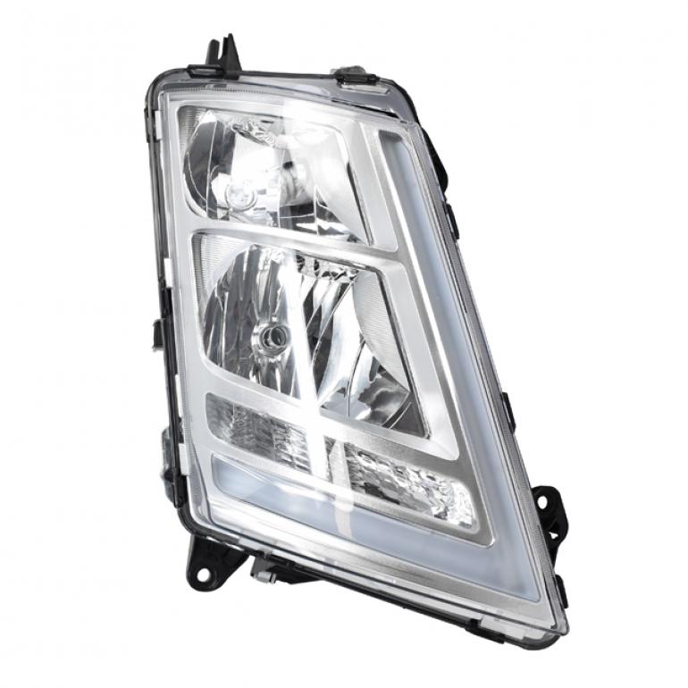 HALOGEN ELECTRIC ADJUST HEADLAMP WITH DRL DRIVER SIDE RH