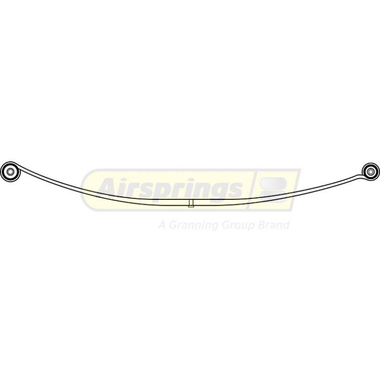 REAR SINGLE LEAF ROAD SPRING