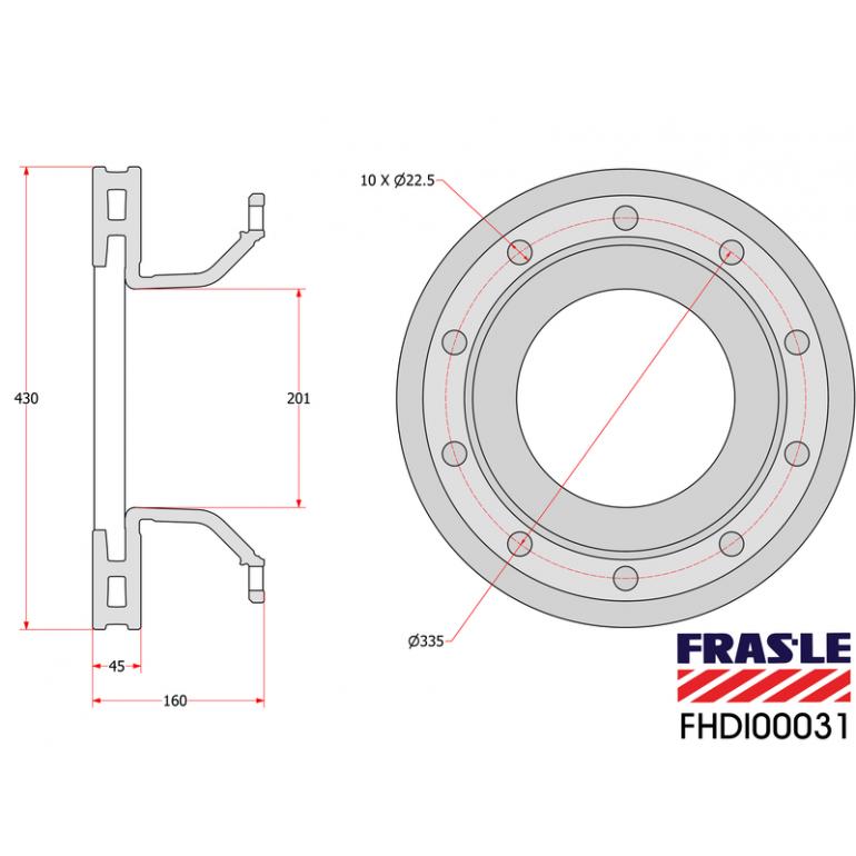 VENTED BRAKE DISC