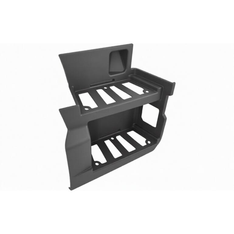 GREY LOWER TWIN STEP SURROUND DRIVER SIDE RH