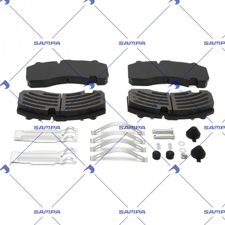 BRAKE PAD AXLE SET C/W FITTING KIT