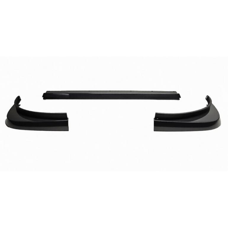 3 PIECE SMOOTH PLASTIC LOWER BUMPER SPOILER KIT