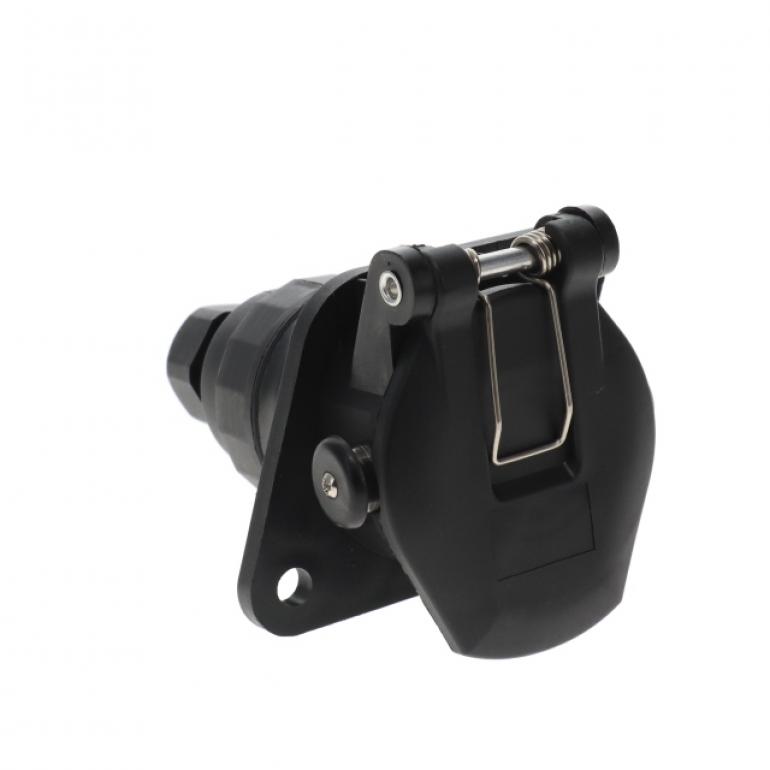 15 PIN PLASTIC SOCKET WITH SCREW TERMINALS 24V