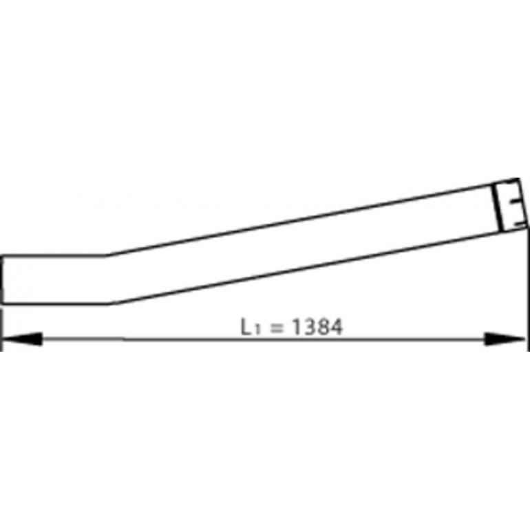 EXHAUST REAR STACK TAIL PIPE