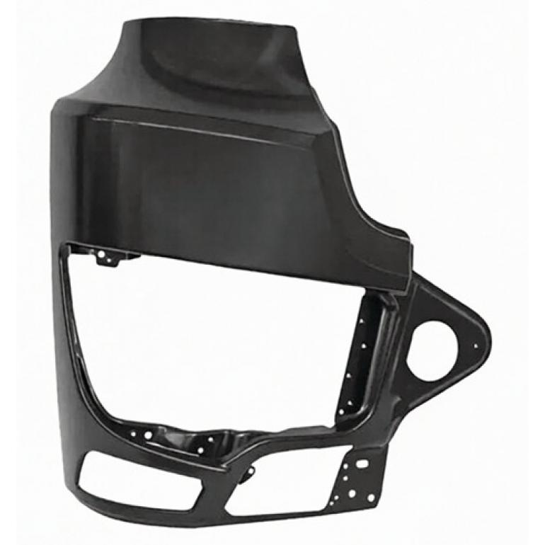 'SMOOTH STEEL FRONT BUMPER CORNER DRIVER SIDE RH
