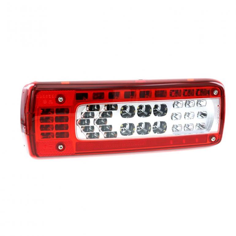 LED REAR COMBINATION LAMP WITH NUMBER PLATE LAMP PASSENGER SIDE LH