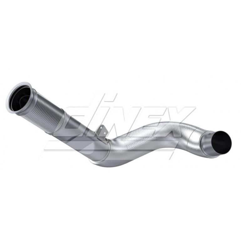 EXHAUST FRONT PIPE WITH FLEXI
