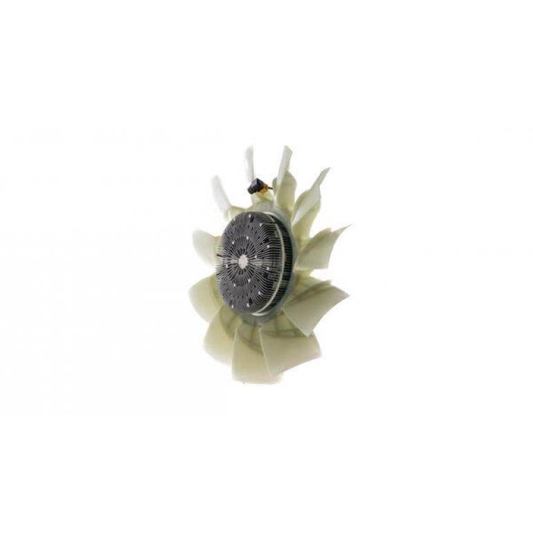 VISCOUS FAN CLUTCH HUB WITH BLADES
