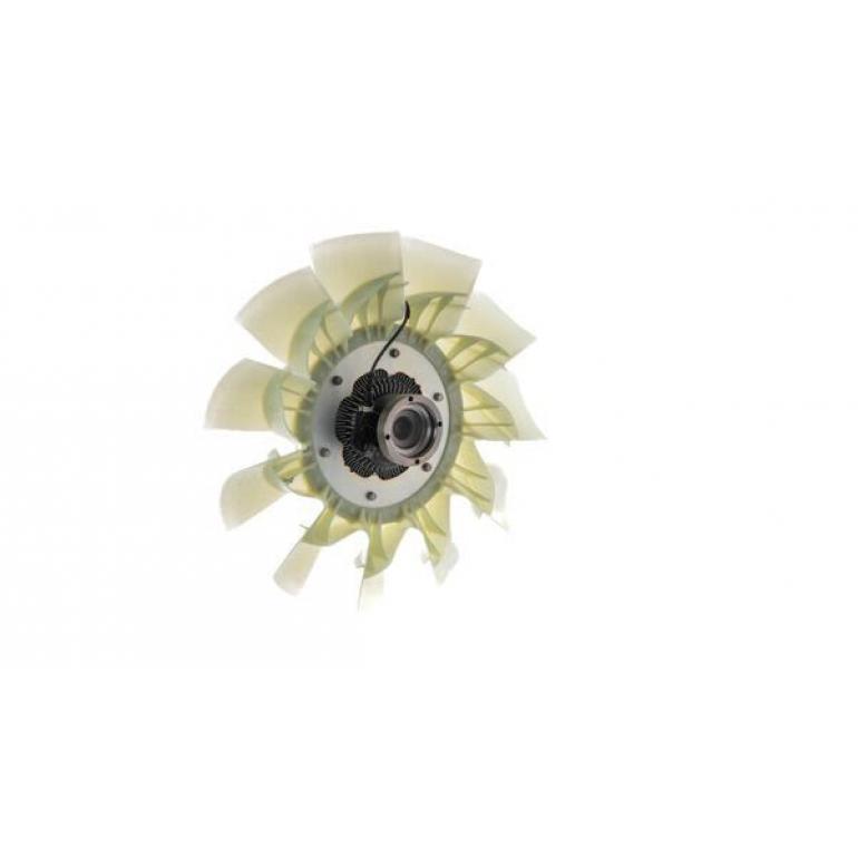 VISCOUS FAN CLUTCH HUB WITH BLADES