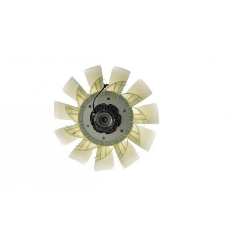 VISCOUS FAN CLUTCH HUB WITH BLADES