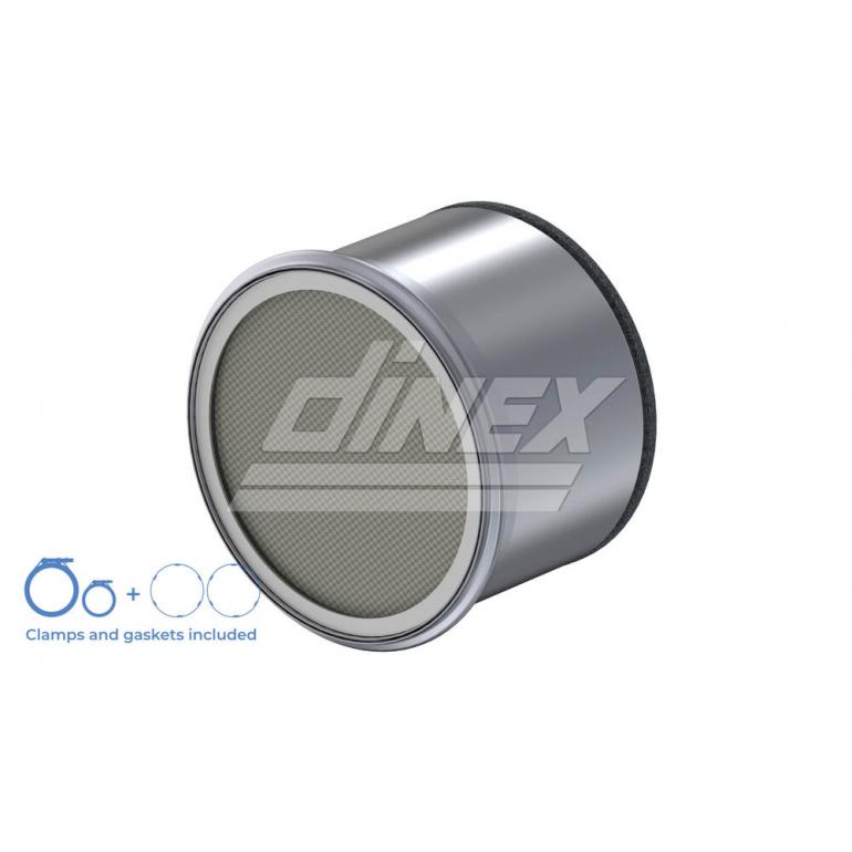 EXHAUST CATALYTIC CONVERTER DPF