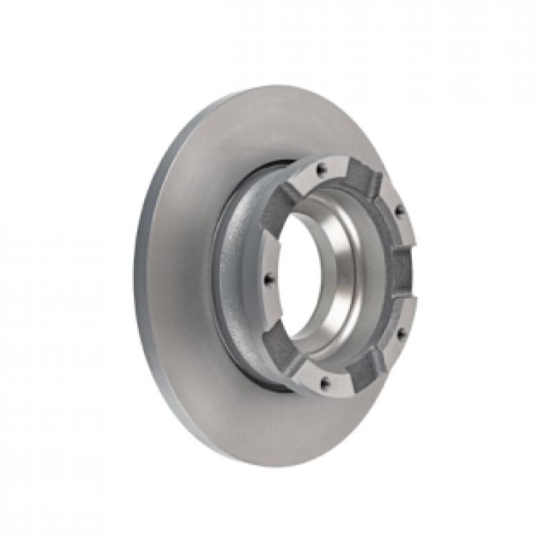 REAR SOLID BRAKE DISC WITH ABS EXCITER RING