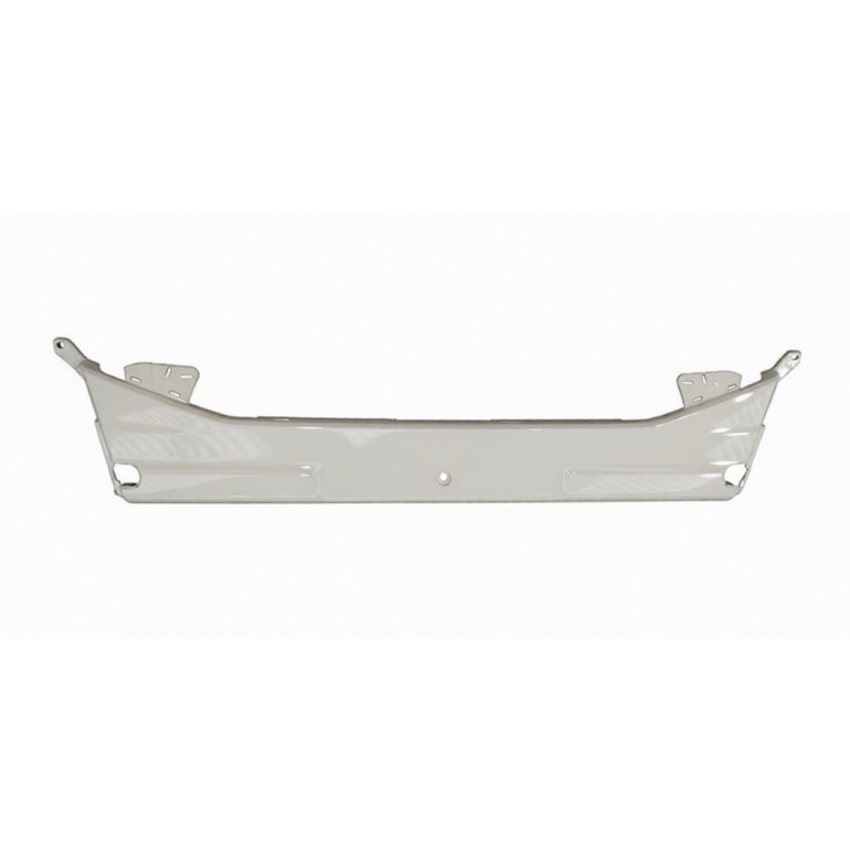 PAINTED WHITE FRONT BUMPER CENTRE