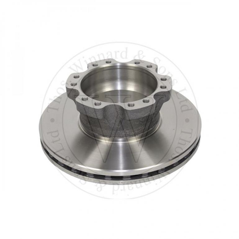 REAR BRAKE DISC WITH STEEL ABS EXCITER RING