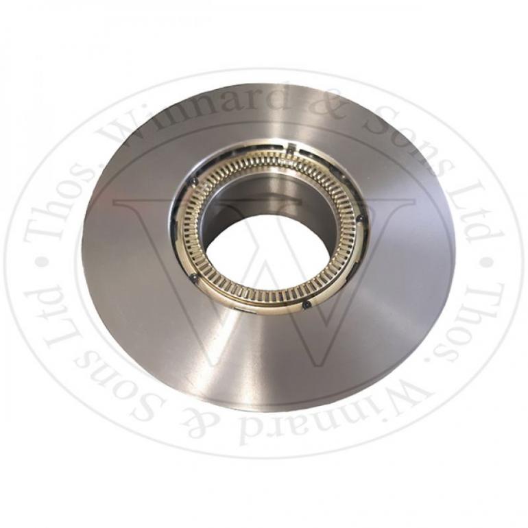 REAR BRAKE DISC WITH STEEL ABS EXCITER RING