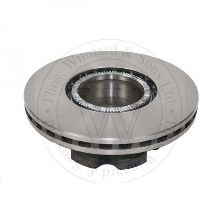 REAR BRAKE DISC WITH CAST ABS EXCITER RING