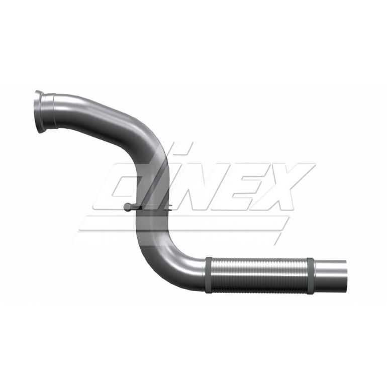 EXHAUST FRONT DOWPIPE WITH FLEXI