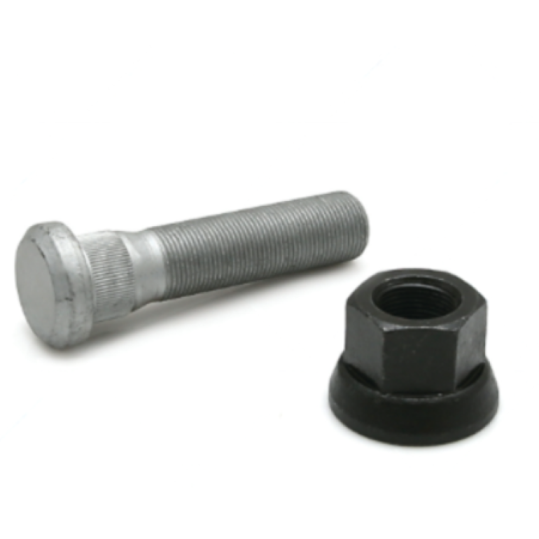 WHEEL BOLT STUD & NUT RHT M22x1.5 U/H 97MM