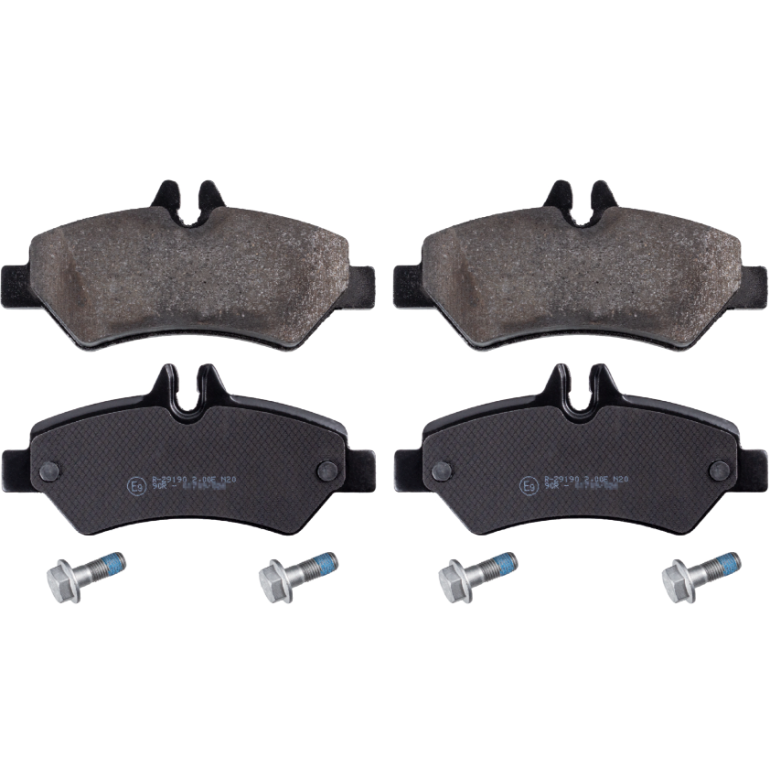 REAR BRAKE PAD AXLE SET WITH FITTING KIT