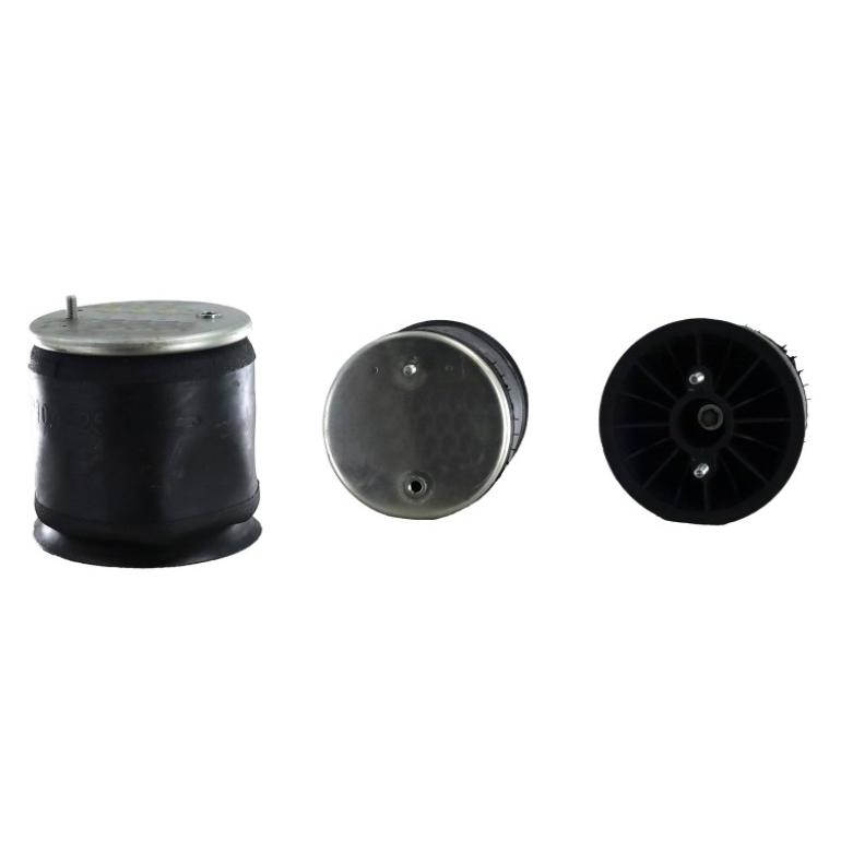 REAR SUSPENSION AIR SPRING WITH PLASTIC PISTON