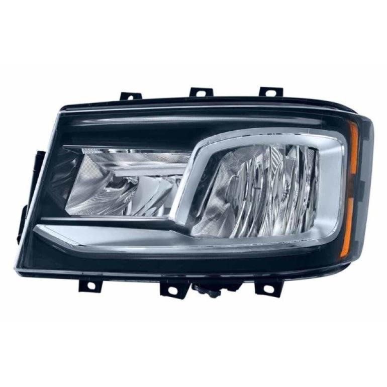 LED MANUAL ADJUST HEADLAMP WITH LED DTRL PASSENGER SIDE LH