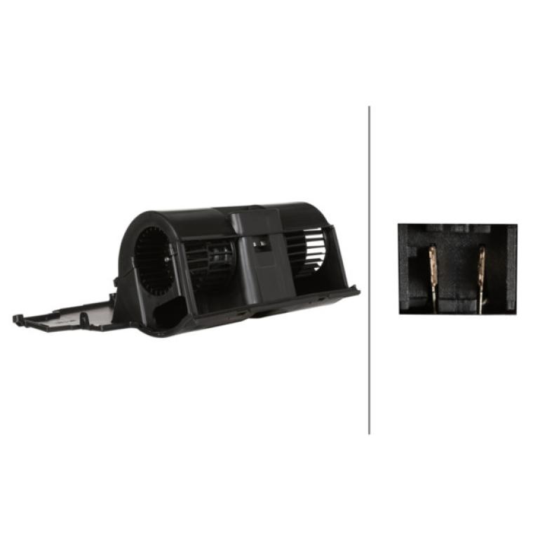 INTERNAL TWIN FAN BLOWER MOTOR