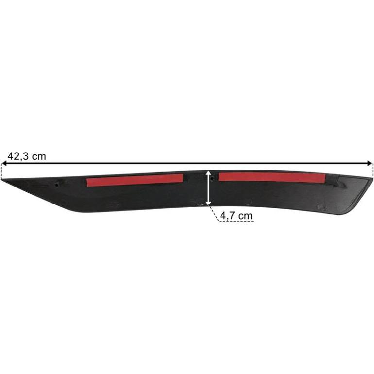 LOWER CORNER DEFLECTOR PANEL DRIVER SIDE RH