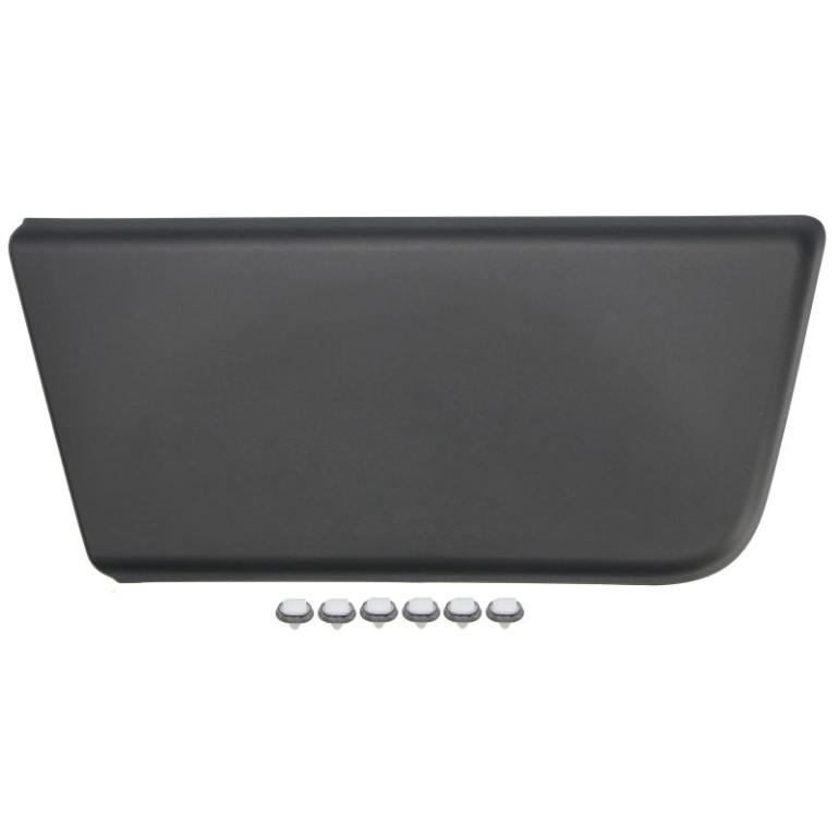 BLACK FRONT DOOR PROTECTIVE TRIM PANEL DRIVER SIDE RH