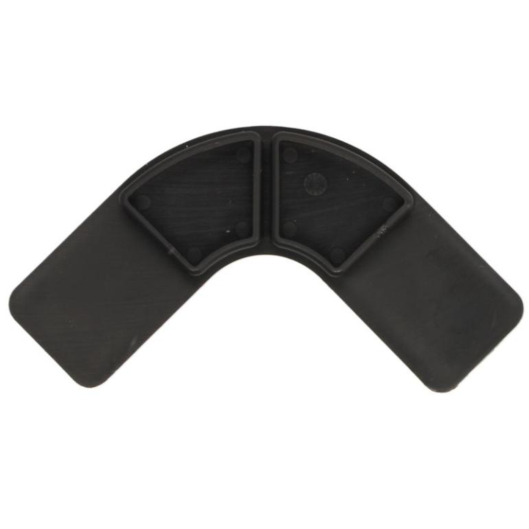 UNIVERSAL SIDE GUARD RAIL CORNER PLASTIC END CAP (PACK OF TWO)