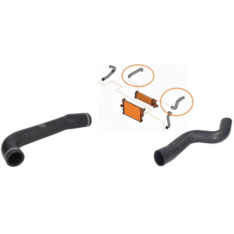 COOLANT CHARGE INTERCOOLER HOSE KIT