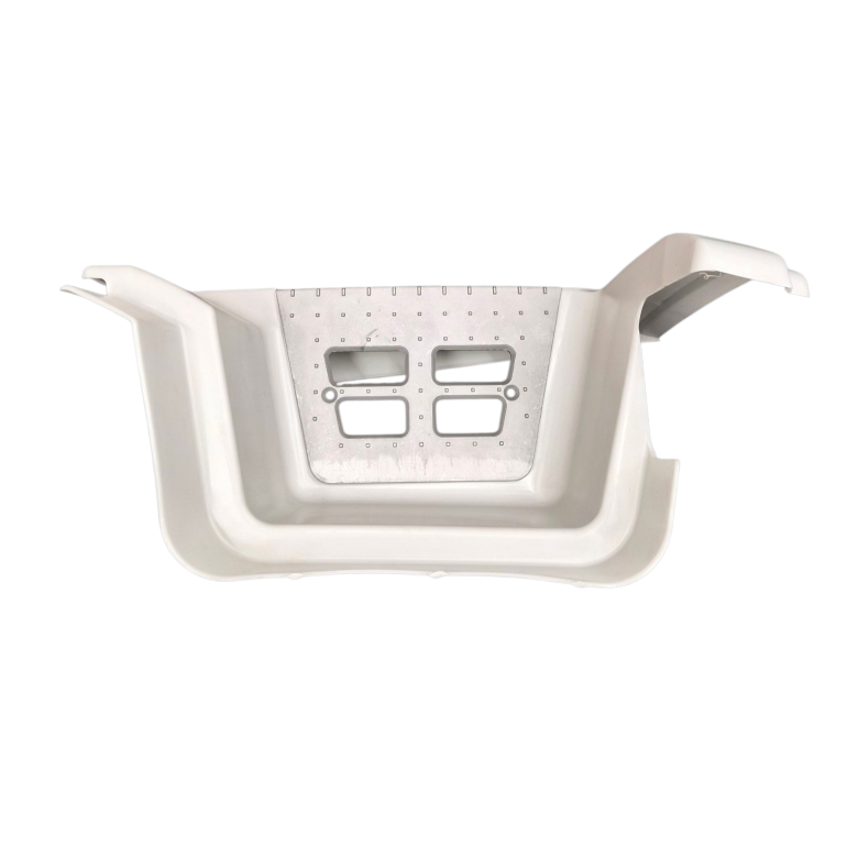LOWER SINGLE STEP SURROUND & TREAD PLATE PASSENGER SIDE LH