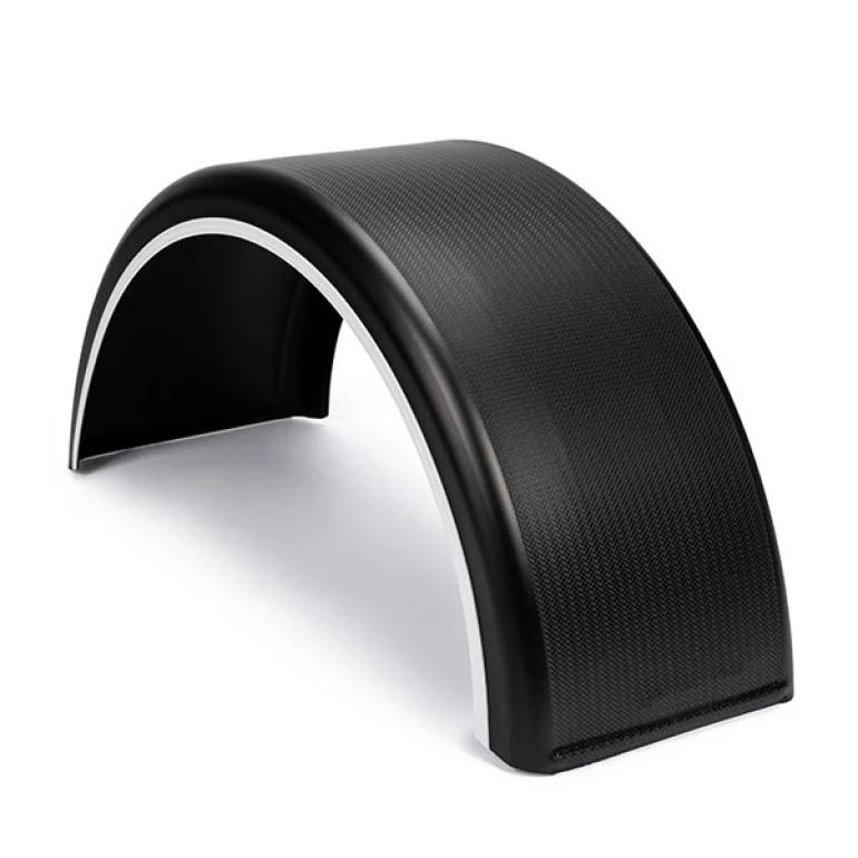 HIGHGARD SINGLE ARCH MUDGUARD TO SUIT TWIN WHEELS HL43B