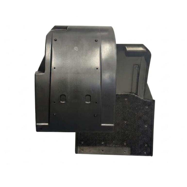 CAB REAR DROPWING WITH SPRAY FLAP DRIVER SIDE RH