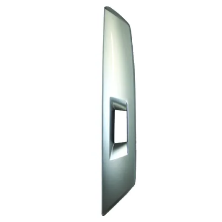 'PAINTED SILVER MIRROR ARM COVER PASSENGER SIDE LH
