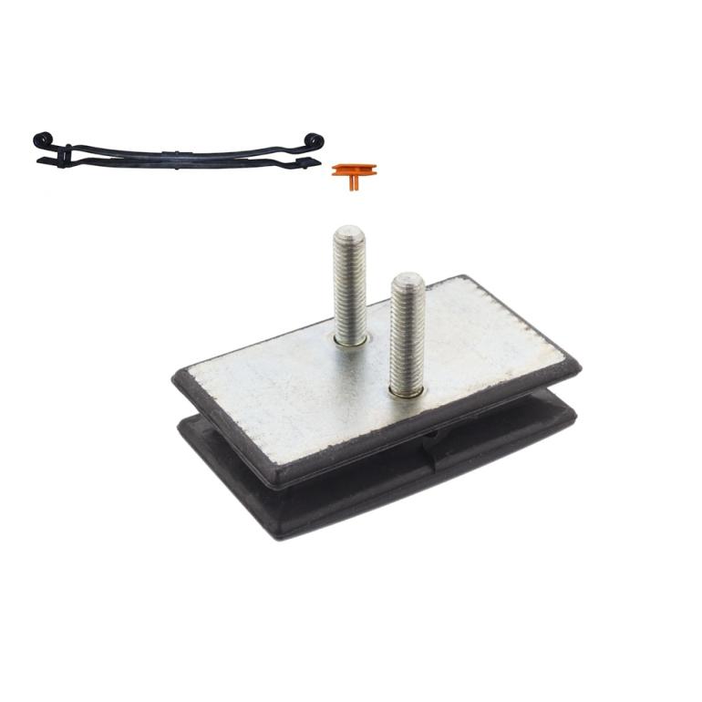 REAR SUSPENSION LEAF SPRING BUFFER 