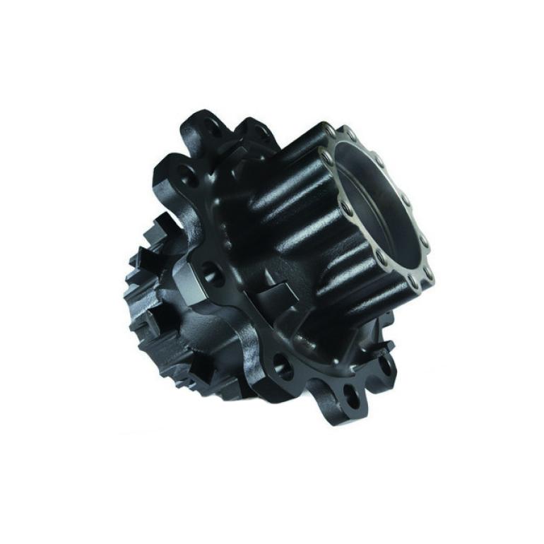 REAR WHEEL HUB WITH WHEEL BEARINGS & ABS EXCITER RING