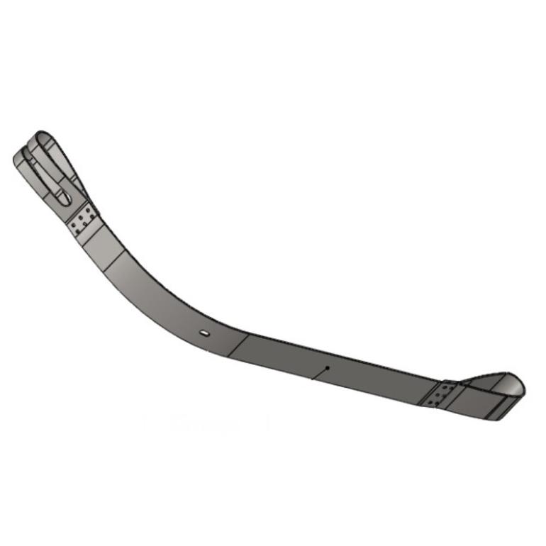 EXHAUST SILENCER MOUNTING STRAP