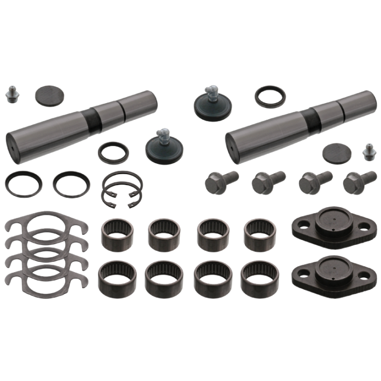 FULL AXLE STEERING KING PIN KIT