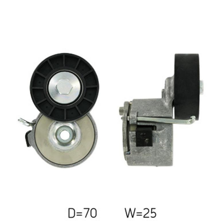 AUXILIARY BELT TENSIONER