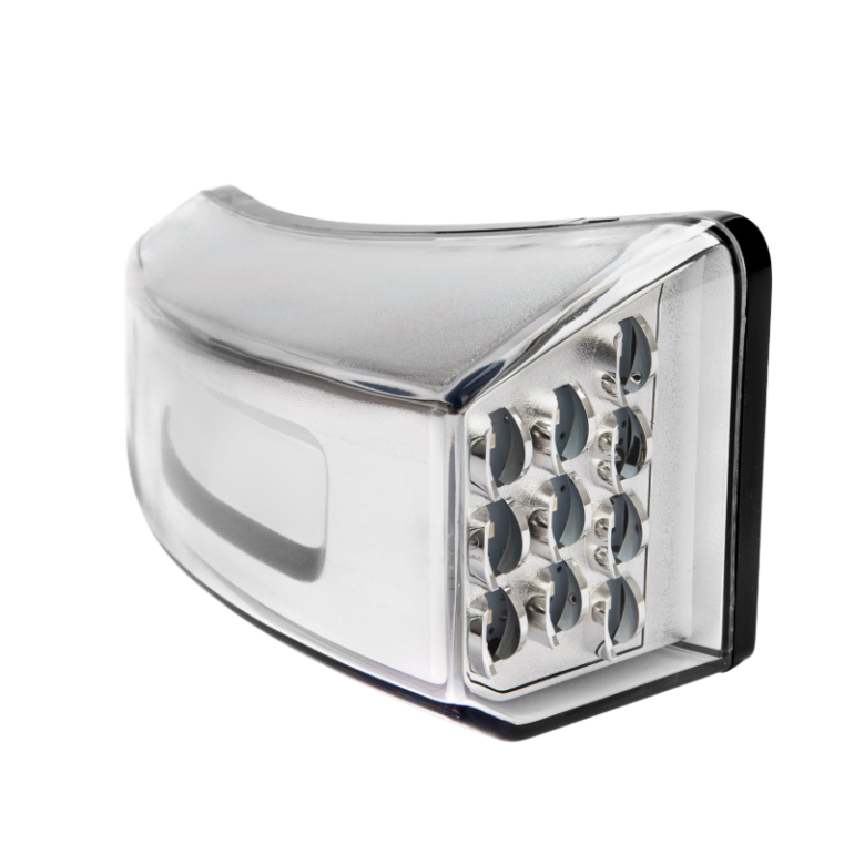 'SILVER LED SIDE REPEATER LAMP DRIVER SIDE RH